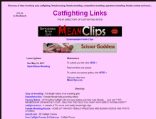 Tablet Screenshot of catfightinglinks.com